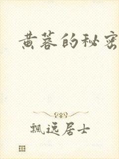 黄蓉的秘密