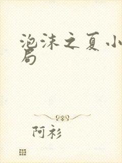 泡沫之夏小说结局