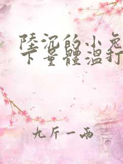 陆沉的小兔子趴下量体温打针