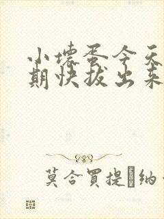 小坏蛋今天危险期快拔出来