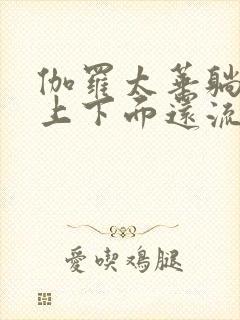 伽罗太华躺在床上下面还流东西