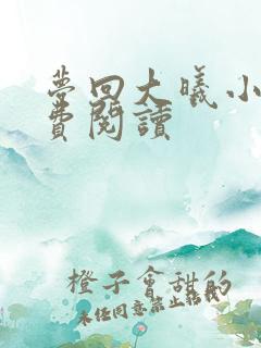 梦回大曦小说免费阅读