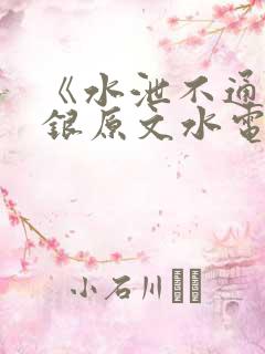 《水泄不通》金银原文水电工