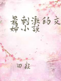 最刺激的交换夫妇小说