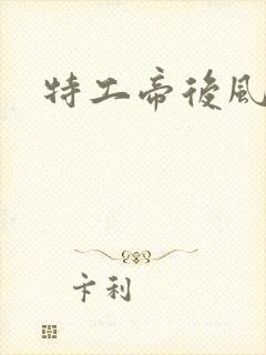 特工帝后风九少