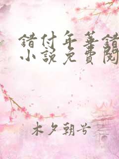 错付年华错付情小说免费阅读