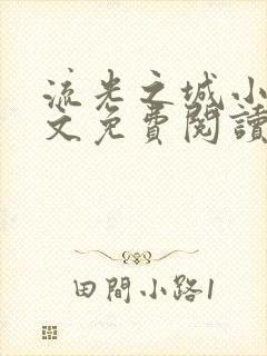 流光之城小说全文免费阅读