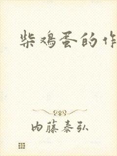 柴鸡蛋的作品