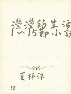 滢滢的生活日记1～15节小说