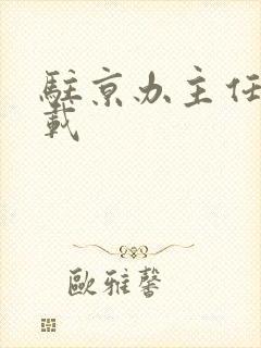 驻京办主任 下载