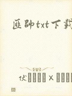 匪帅txt下载