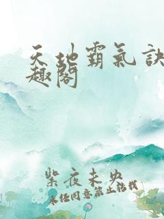 天地霸气诀 笔趣阁