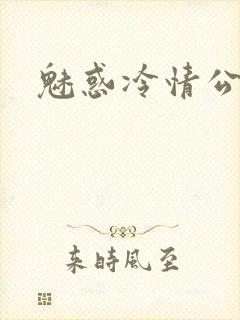 魅惑冷情公子