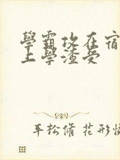 学霸攻在宿舍强上学渣受