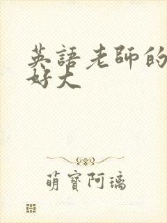 英语老师的兔子好大