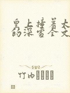 皇上撞着太子妃的深处全文阅读