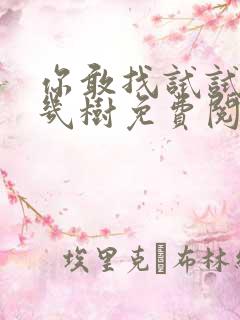 你敢找试试BY几树免费阅读