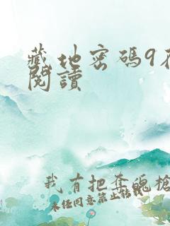 藏地密码9在线阅读
