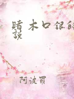 赌 木口银的小说