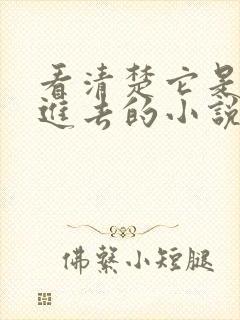 看清楚它是怎么进去的小说