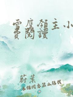 雪鹰领主小说免费阅读