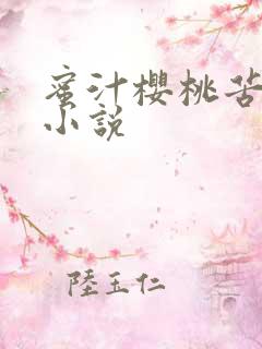 蜜汁樱桃苦咖啡小说