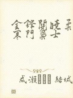 金锋关晓柔小说寒门枭士