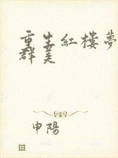 重生红楼梦之御群美