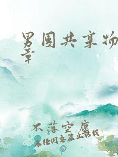 男团共享物第一章