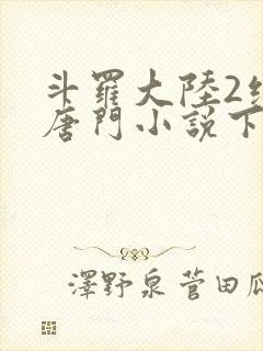 斗罗大陆2绝世唐门小说下载