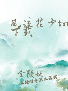 风流花少txt下载