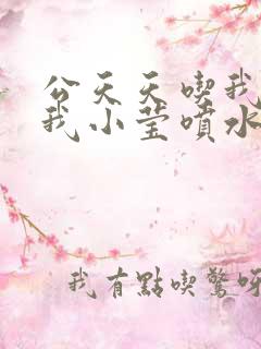 公天天吃我奶躁我小莹喷水小说