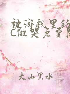 被游戏里的NPC做哭免费阅读