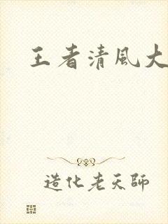 王者清风大结局