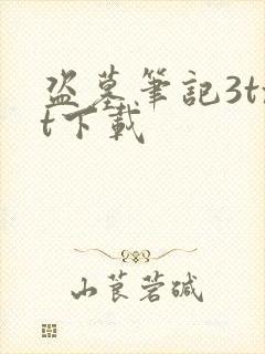 盗墓笔记3txt下载