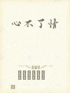 心不了情