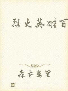 烈火英雄百度云