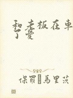 和老板在车里做了爱