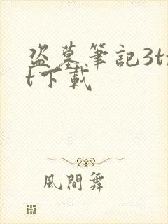 盗墓笔记3txt下载