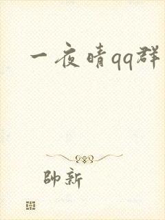 一夜晴qq群