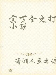 余下全文打不开小说