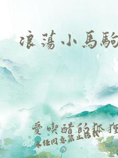 浪荡小马驹