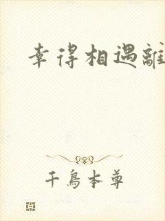 幸得相遇离婚时