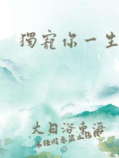 独宠你一生