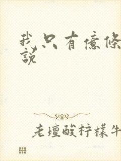 我只有亿条命小说