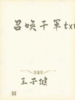 召唤千军txt