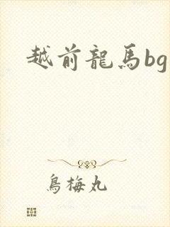 越前龙马bg