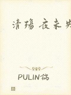 清殇 夜未央