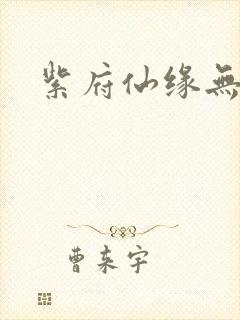 紫府仙缘无弹窗