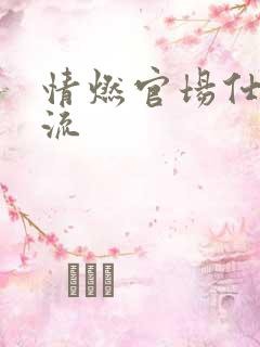 情燃官场仕途风流